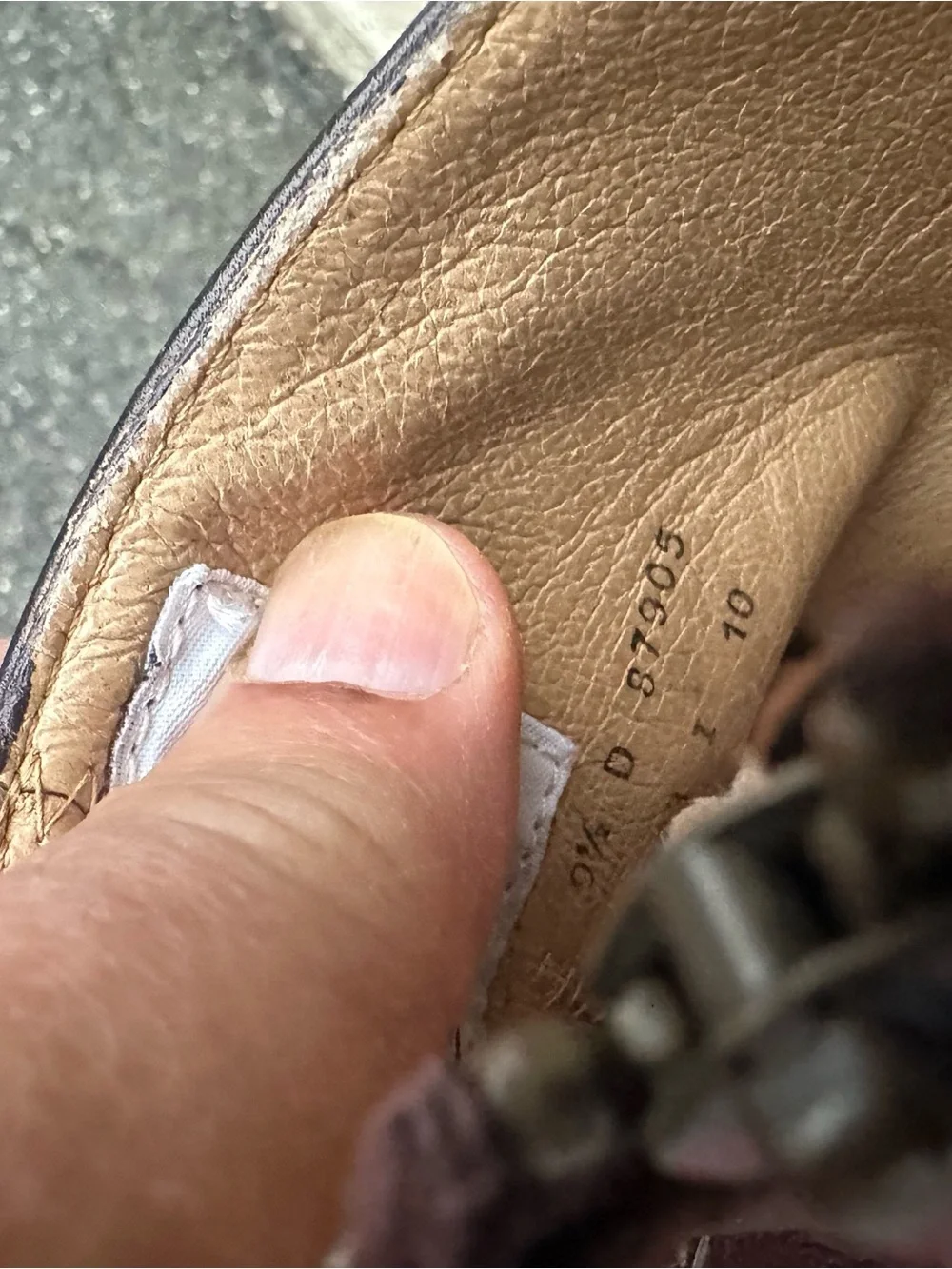 Frye Inside Zipper Brown Boots Used Fair